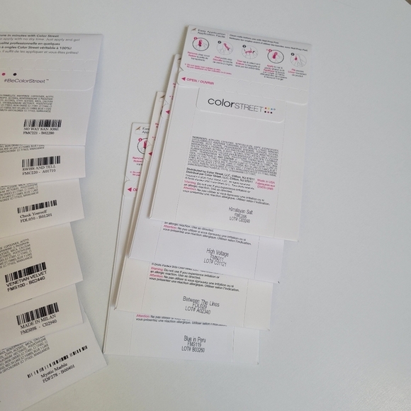 Color street NWT Bundle of #10. - Picture 4 of 6